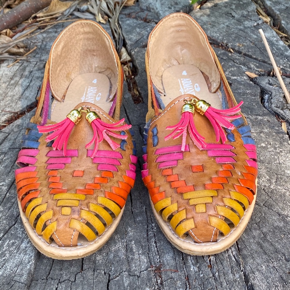 Mexican Hauraches/ Sandals from León Guanajuato